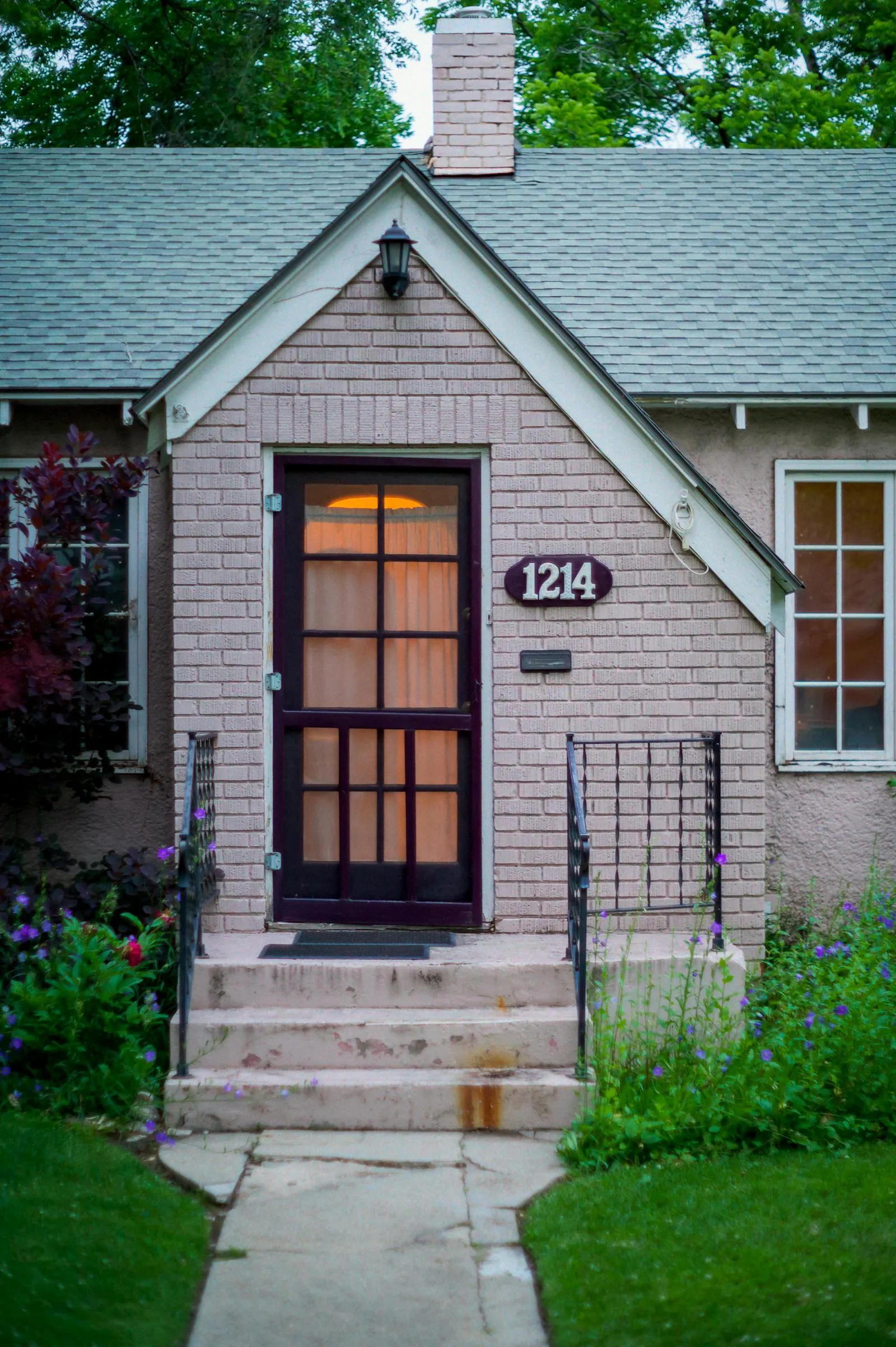 Beautifully installed residential front door